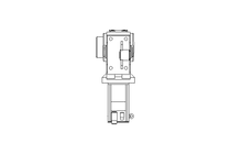 Helical-bevel gear servo motor 25.5 Nm