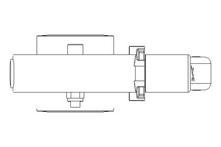 Válvula de mariposa B DN025 OVO MA H