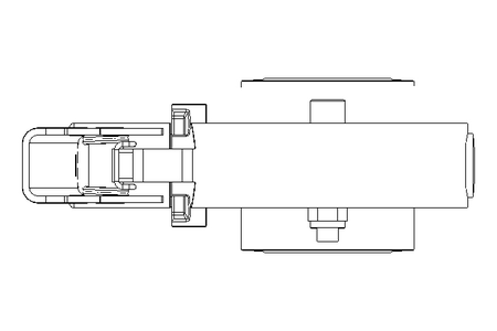 Valvola a farfalla B DN025 OVO MA H