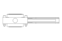 Butterfly valve B DN040 OVO MA H