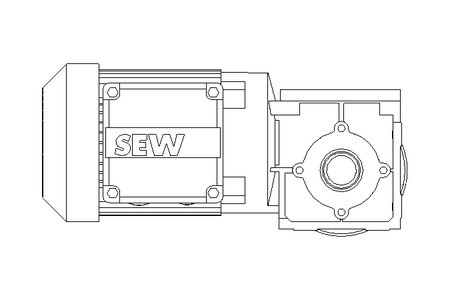 Gear motor 0.18kW 50 1/min