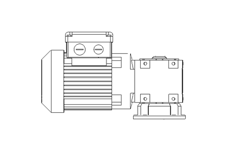 Motoriduttore 0,18kW 50 1/min