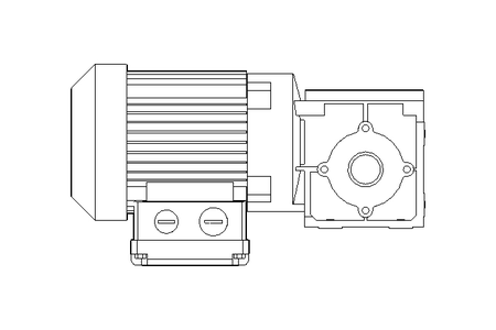 Moteur réducteur 0,18kW 79 1/min