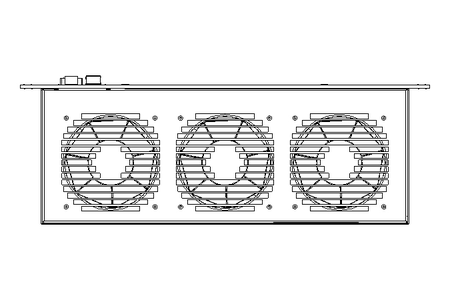 Fan unit 24V 58W