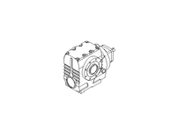 WORM GEAR SA77 AD3 I=26,67