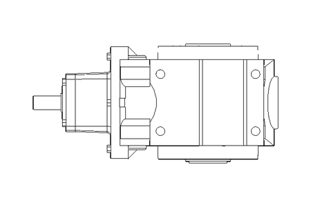 WORM GEAR SA77 AD3 I=26,67