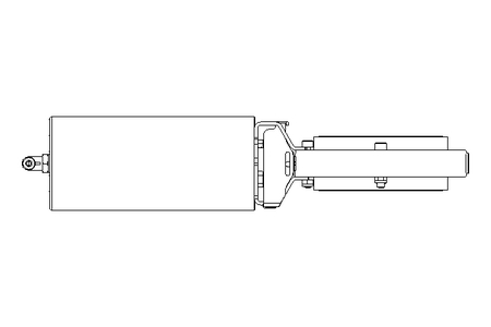 Butterfly valve B DN100 OVO NC H