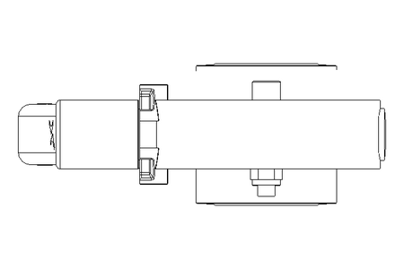 Válvula de mariposa B DN025 OVO MA F