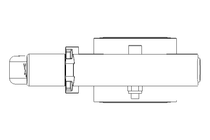 Válvula de mariposa B DN040 OVO MA F