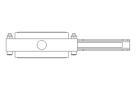 Butterfly valve B DN080 OVO MA F