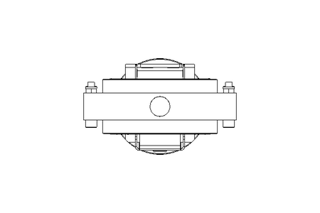 Butterfly valve B DN080 OVO NC F