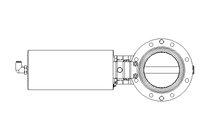 Scheibenventil B DN080 OVO NC F