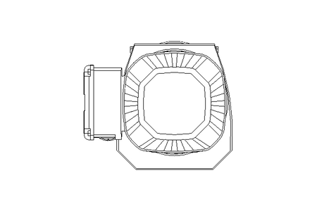 Spur gear motor 0.55kW 48 1/min