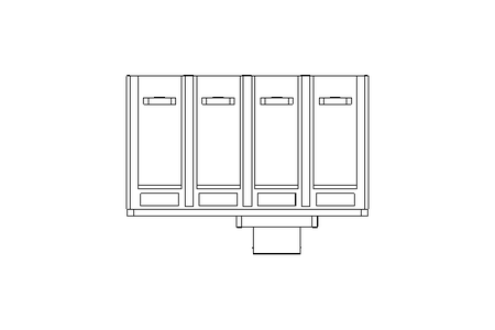 Power circuit breaker 160-400A 4p