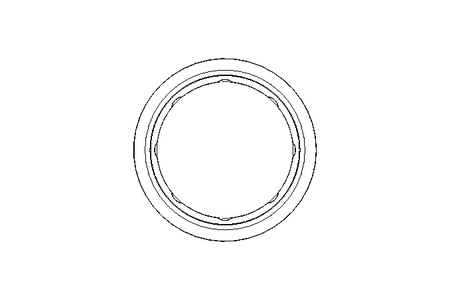 Wellendichtring 77,5x58x15 mm