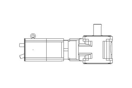 Kegelradgetriebemotor 25,5 Nm