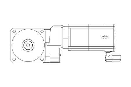 Kegelradgetriebemotor 25,5 Nm