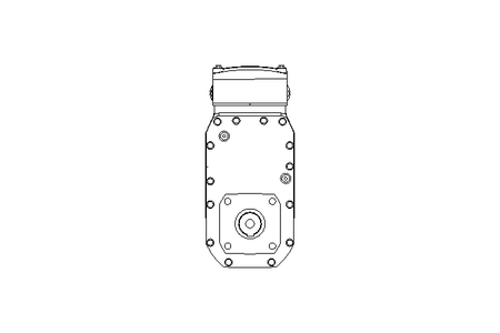 Flat gear servo motor 400 Nm