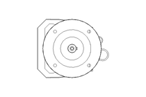 Helical gear servomotor 18.7 Nm