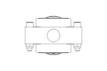 Valvola a farfalla B DN025 OVO NC V