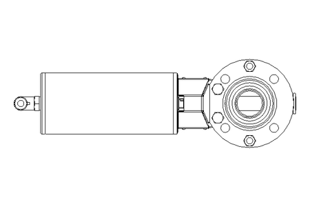 Valvola a farfalla B DN025 OVO NC V