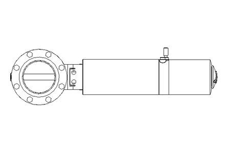 Scheibenventil B   DN080 FVF NC E