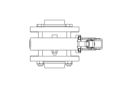 Butterfly valve B DN040 FVF MA F