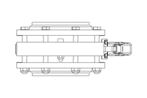 Scheibenventil B DN100 FVF MA F