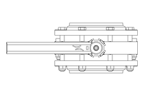 Scheibenventil B DN100 FVF MA F