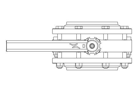 Scheibenventil B DN100 FVF MA F