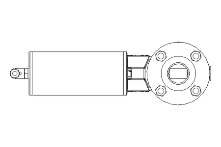 Scheibenventil B DN025 FVF NC F