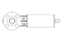 Butterfly valve B DN025 FVF NC F