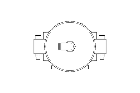 Butterfly valve B DN065 OVO NC E