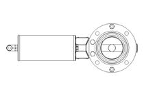 Scheibenventil B DN050 OVO NC H D16