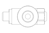 Drosselrückschlagventil D6 0,2-10 bar