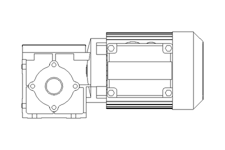 Right-angle geared motor 0.12kW 198