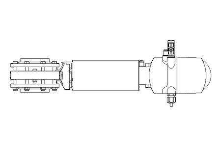 Scheibenventil B DN080 FVF NC E