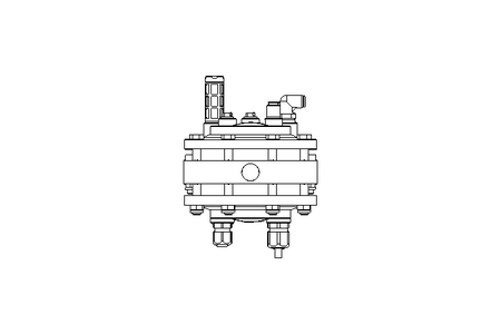 Scheibenventil B DN080 FVF NC E