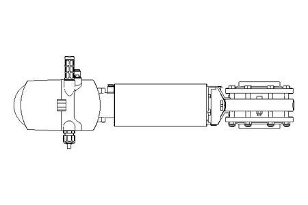 Scheibenventil B DN080 FVF NC E