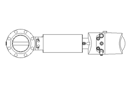 Scheibenventil B DN080 FVF NC E