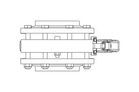 Scheibenventil B DN080 FVF MA V