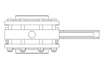 Scheibenventil B DN080 FVF MA V