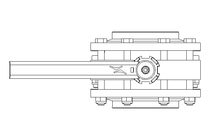 Scheibenventil B DN080 FVF MA V