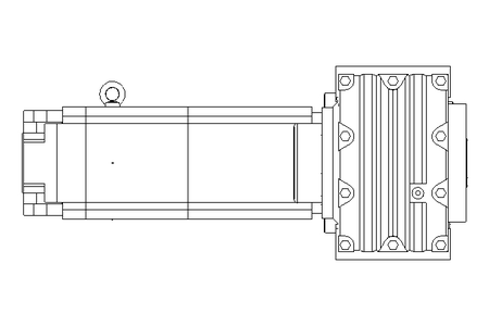 Flachgetriebemotor 31 Nm