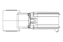 Motor-redutor de dentes conicos 12Nm