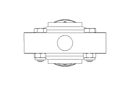 Scheibenventil B DN040 WVW NC F