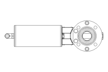 Válvula borboleta B DN025 OVO NC HF