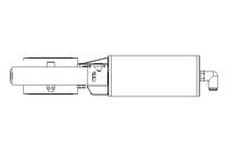 Scheibenventil B DN050 OVO NC HF