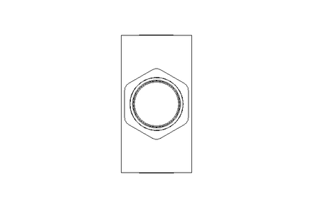 Drosselrückschlagventil G 1/4 0,1-10 bar