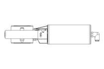 Vanne papillon B DN040 OVO NC E D4